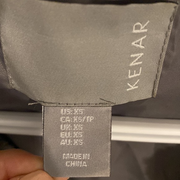 Grey Faux Fur Coat - Picture 3 of 3